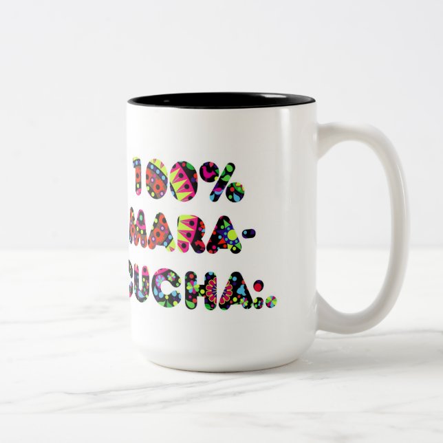 Maracucha 100%! zweifarbige tasse (Rechts)