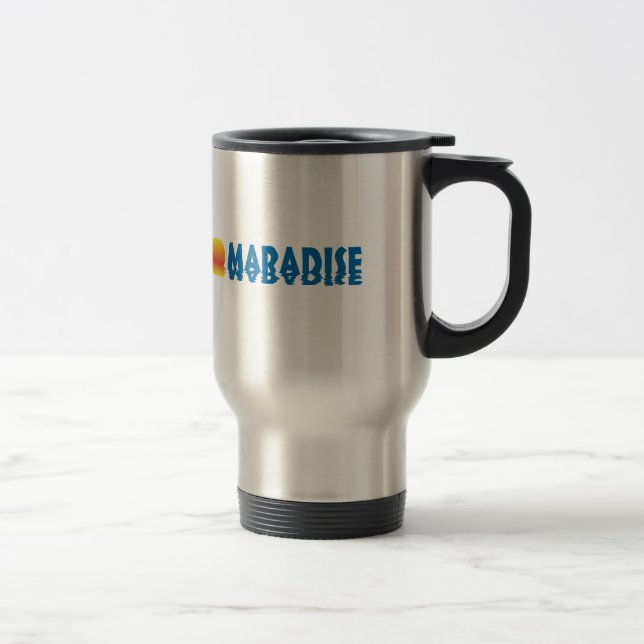 Maradise Reise-Tasse Reisebecher (Rechts)