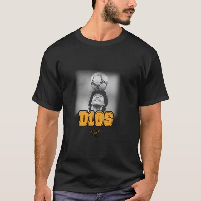 Maradona D10S Ball T-Shirt (Vorderseite)