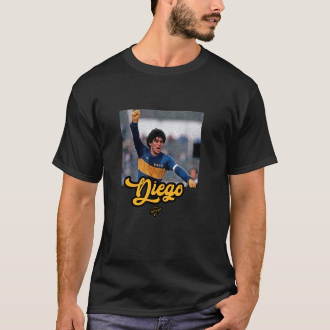 Maradona Diego Boca T-Shirt (Vorderseite)