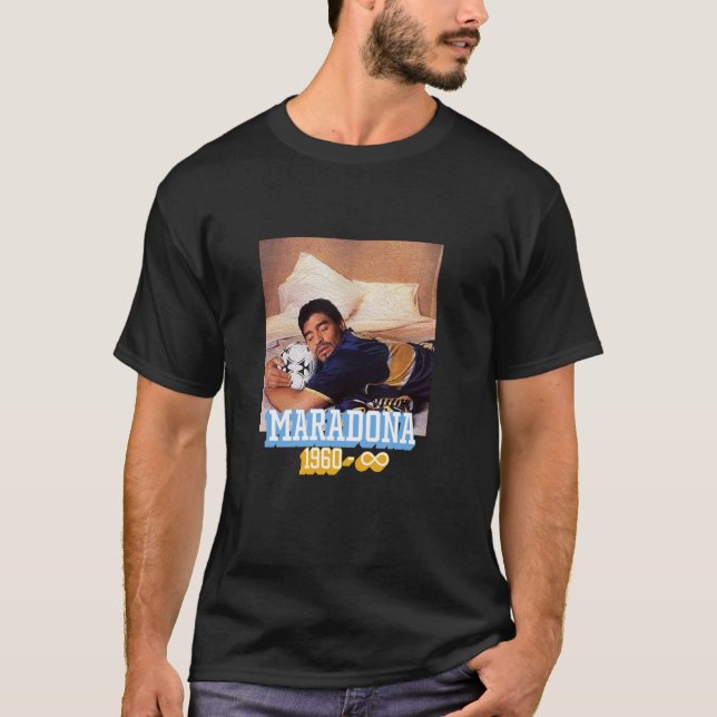 Maradona Forever Boca Juniors T-Shirt (Vorderseite)