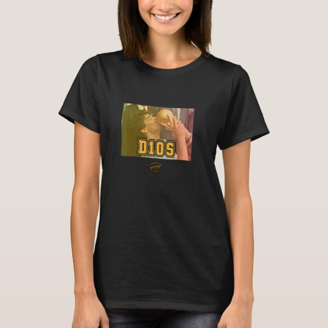 Maradona Kissing Cup T-Shirt (Vorderseite)