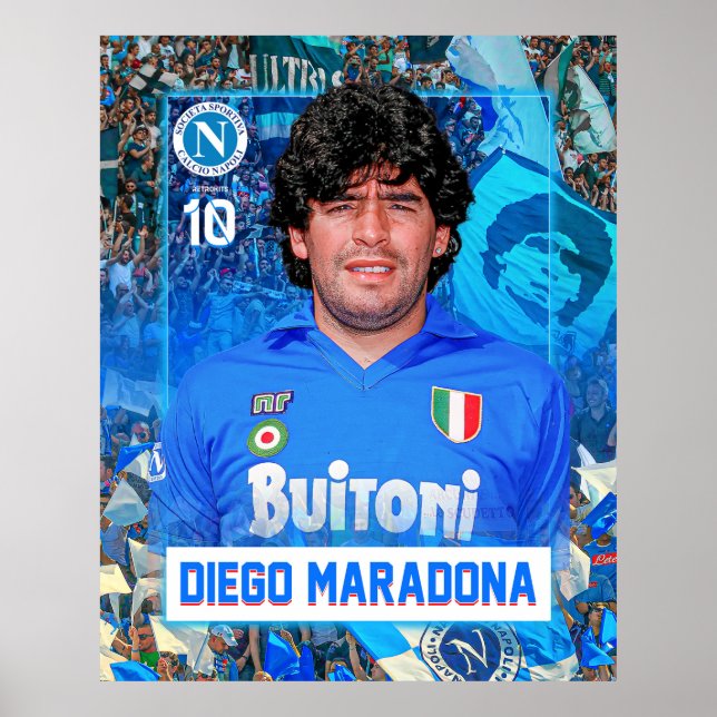 Maradona Poster (Vorne)