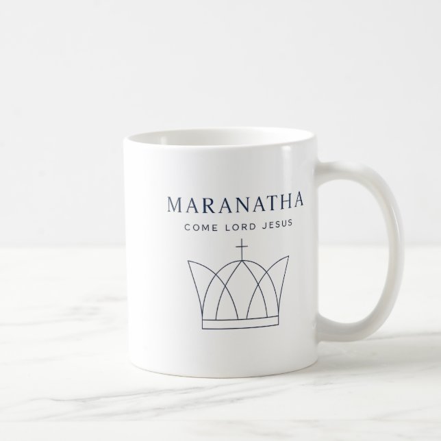 Maranatha Christian Modern Minimalist  Kaffeetasse (Rechts)
