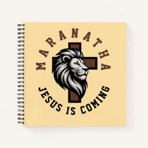 Maranatha Jesus kommt Notizbuch