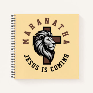 Maranatha Jesus kommt Notizbuch