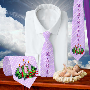 Maranatha Krawatte #4 von 4 für Advent (4. Woche: 
