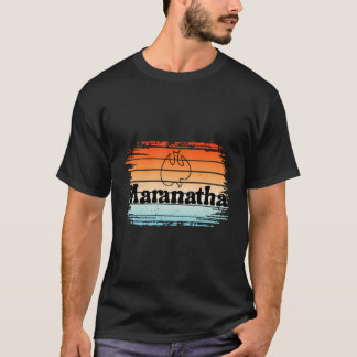 Maranatha Retro Taube Christliche Revolution Jesus T-Shirt