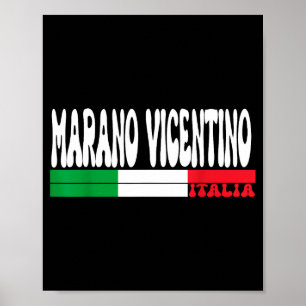 Marano Vicentino Stadt Italia Travel Lovers Italie Poster