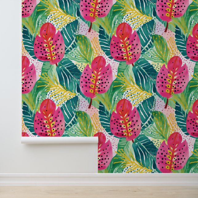 Maranta Melody Tapete (Anwendung)