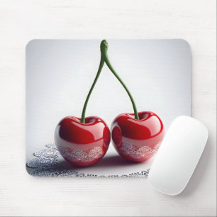 Maraschino Cherries on Lace Mousepad