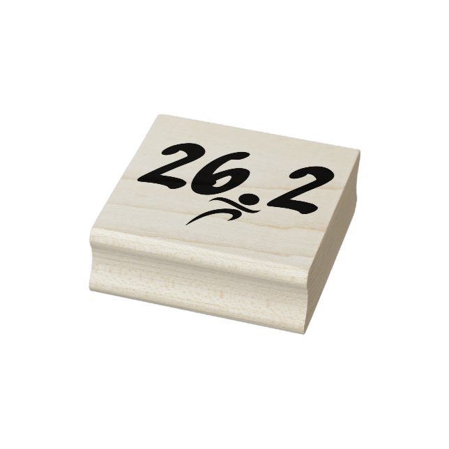Marathon 26.2 Rubber-Briefmarke Gummistempel (Stempel)