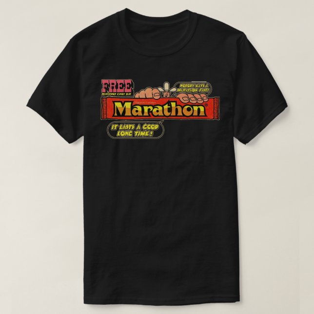 Marathon Candy Bar T-Shirt (Design vorne)