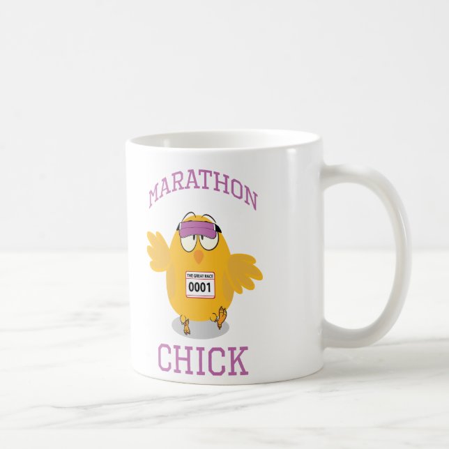 Marathon Chick Kaffeetasse (Rechts)