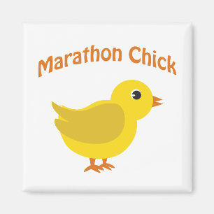Marathon Chick Magnet