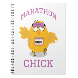 Marathon Chick Notizblock