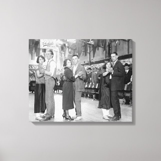 Marathon Dancers, 1923 Leinwanddruck (Vorderseite)
