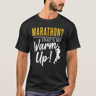 Marathon, das ist meine Warme T-Shirt