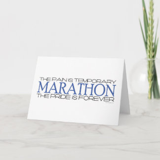 Marathon - Der Stolz ist für immer Karte