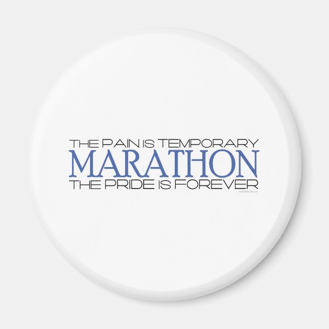 Marathon - Der Stolz ist für immer Magnet (Vorne)