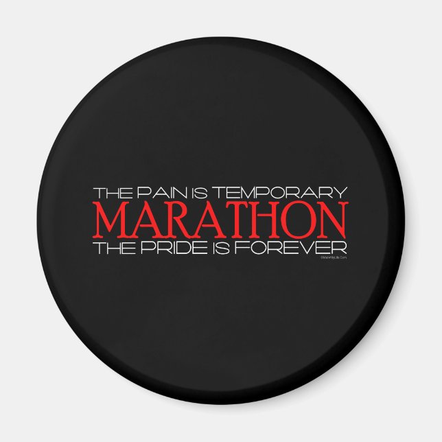 Marathon - Der Stolz ist für immer Magnet (Vorne)
