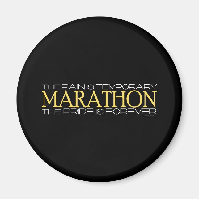 Marathon - Der Stolz ist für immer Magnet (Vorne)
