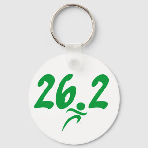 Marathon des Grüns 26,2 Schlüsselanhänger