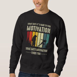 Marathon-Design für Rennfahrer und Jogger Sweatshirt
