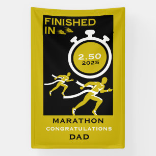 Marathon Event Finisher Geschenk Banner