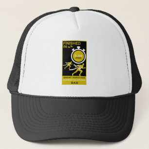 Marathon Event Finisher Geschenk Truckerkappe