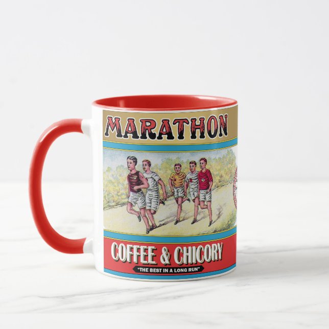 Marathon Fabled Coffee Label Tasse (Links)