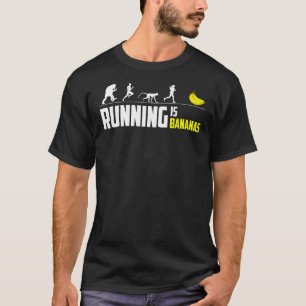 Marathon Finisher Running is Bananas Funny T-Shirt