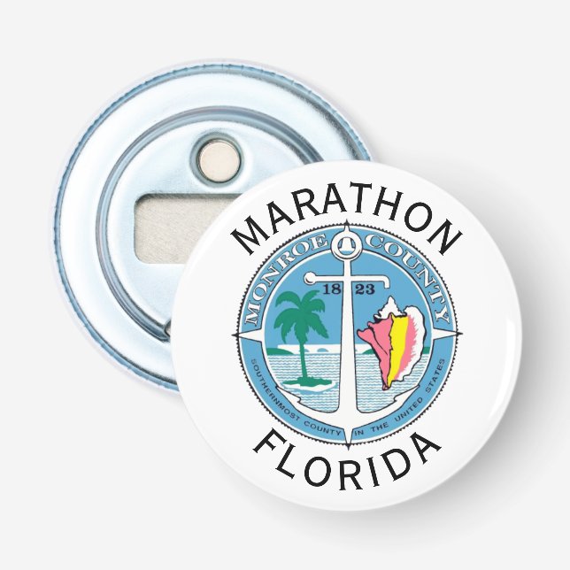 Marathon - Florida Keys Flaschenöffner (Vorderseite)