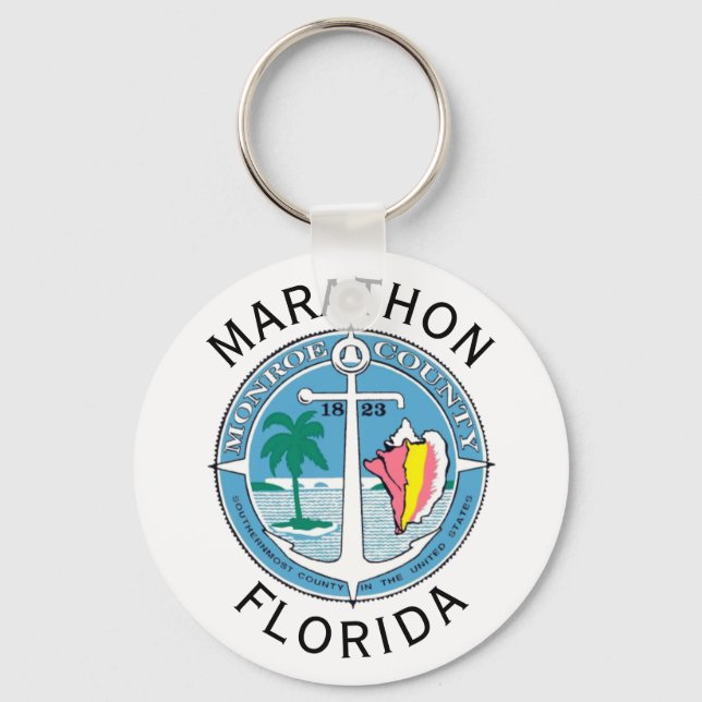 Marathon - Florida Keys Schlüsselanhänger (Vorderseite)