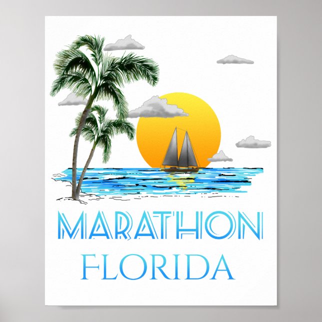 Marathon Florida Poster (Vorne)