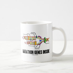 Marathon-Gen-Innere (DNS-Reproduktion) Kaffeetasse
