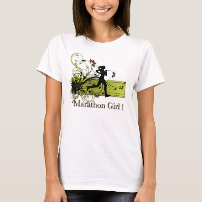 Marathon Gril T-Shirt (Vorderseite)