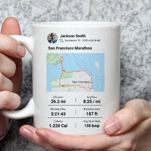 Marathon   Half Marathon Best Runner Gift  Kaffeetasse