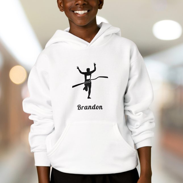 Marathon-Läufer Cross-Country-Laufname Hoodie (Von Creator hochgeladen)