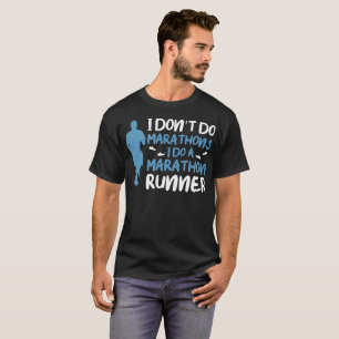 Marathon-Läufer-Geschenk verbindet T-Shirt 26,2