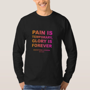 Marathon LONDON 2025 Finisher auf Deutsch: Maratho T-Shirt