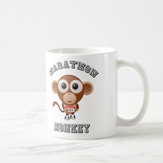 Marathon Monkey Tasse (Rechts)