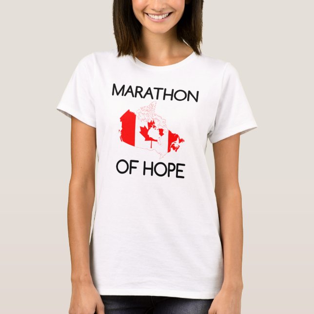 MARATHON OF HOPE T - Shirt classique -,Marathon h (Vorderseite)