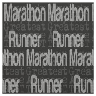Marathon Runner Extraordinaire Stoff
