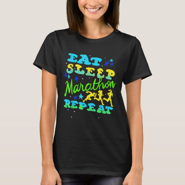 Marathon Runners Novelty Gift T-Shirt (Vorderseite)