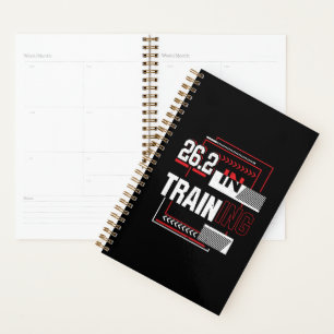 Marathon Running - 26.2 in Training Abstrakt Planer