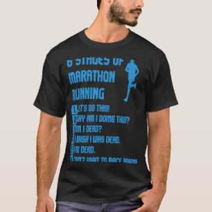 Marathon Running Marathonläuferin Männer Frauen T-Shirt