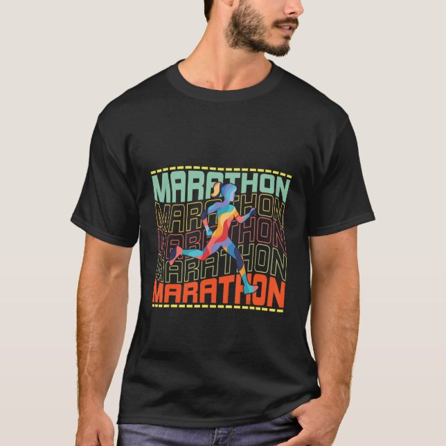 Marathon Running T-Shirt (Vorderseite)