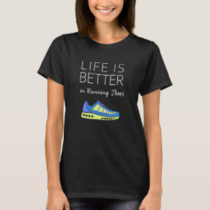 Marathon-Running-T-Shirt - Das Leben in der RU ist T-Shirt