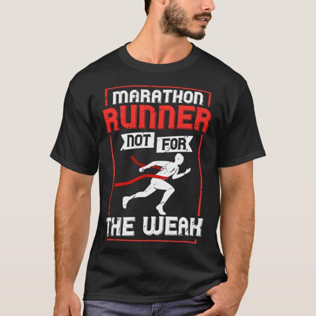 Marathon Running Training Runner Finisher Coach Be T-Shirt (Vorderseite)